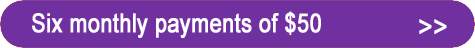 Six monthly payments of $50